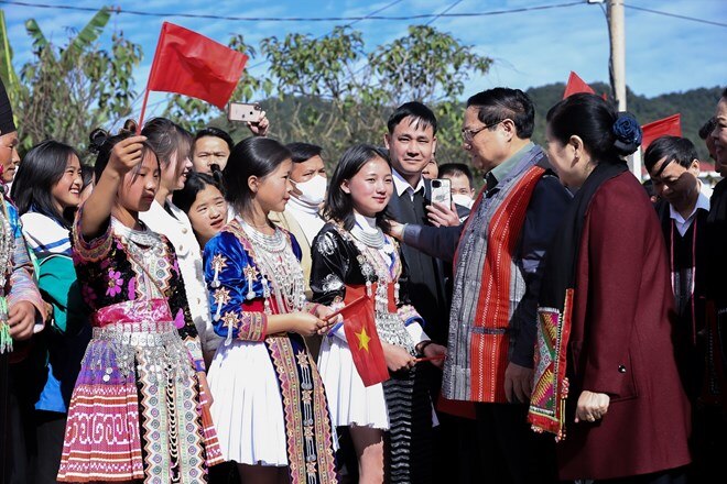 Thủ tướng Phạm Minh Chính dự Ngày hội Đại đoàn kết với đồng bào Lai Châu