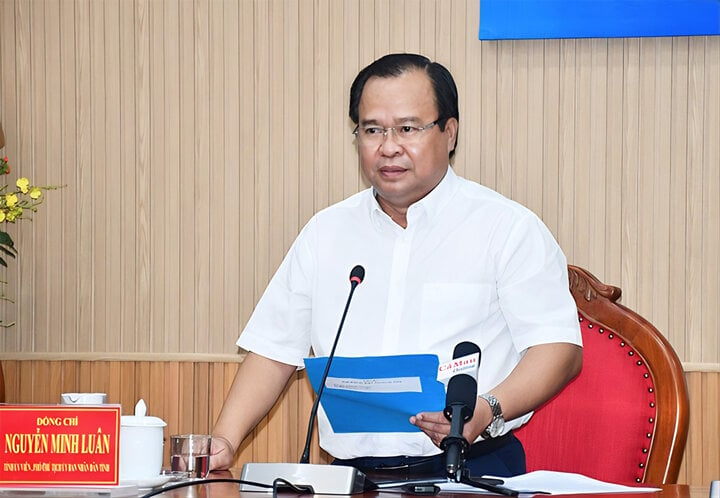 Ông Nguyễn Minh Luân, Phó Chủ tịch UBND tỉnh Cà Mau.