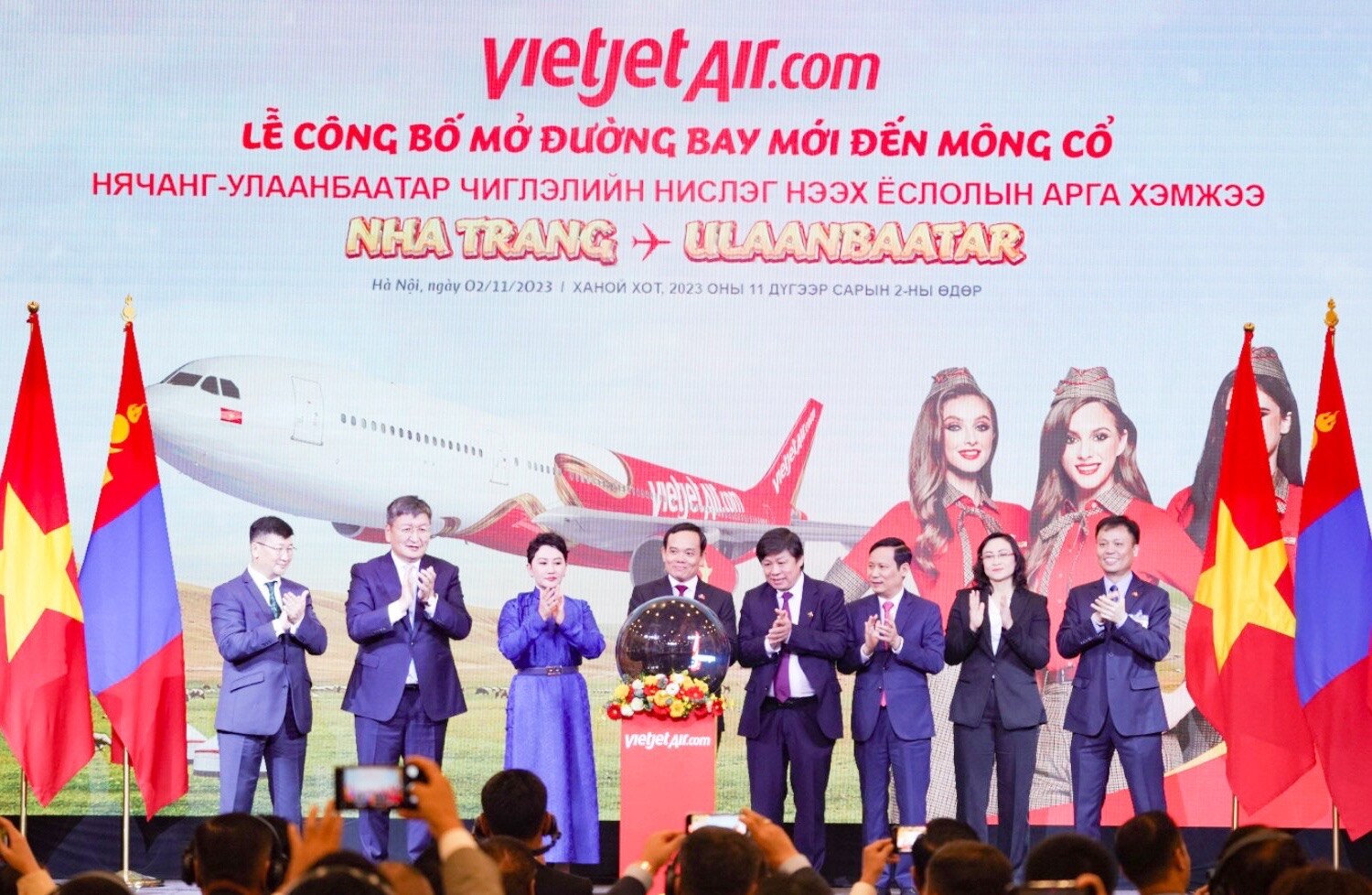 Việt Nam sắp có thêm đường bay thẳng từ Nha Trang đến Mông Cổ - Ảnh 2.