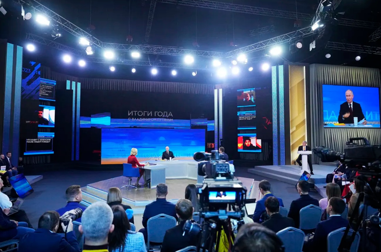 Monde - Conférence de presse de fin d'année, M. Poutine a exposé le sens de la démilitarisation de l'Ukraine (Figure 2).