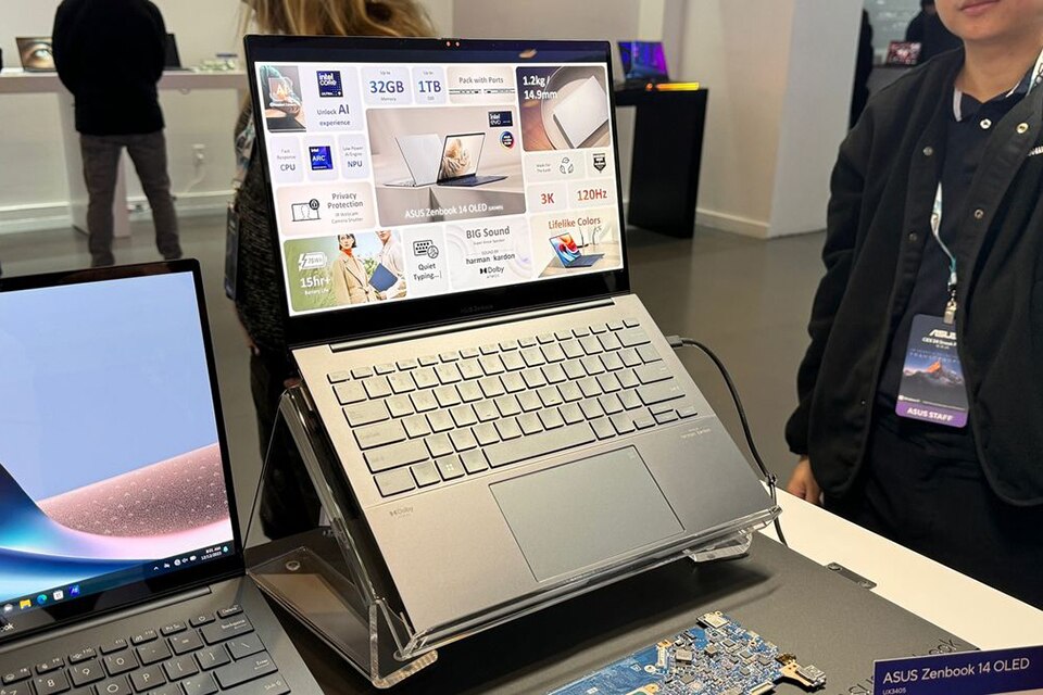 Asus giới thiệu laptop OLED ZenBook 14 với CPU Intel Core Ultra - Ảnh 1.
