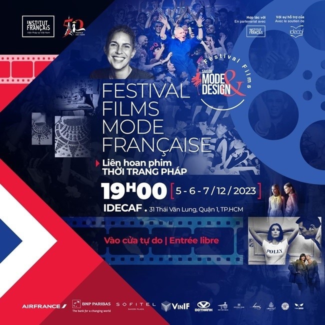 Chương trình 'Liên hoan phim thời trang Pháp' tại TP. Hồ Chí Minh