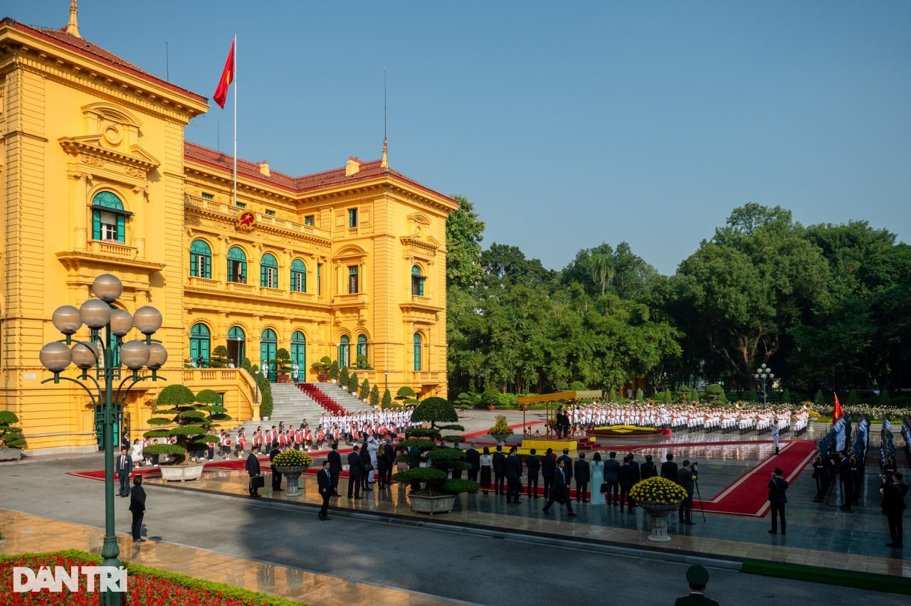 Thủ tướng Phạm Minh Chính chủ trì lễ đón Thủ tướng Belarus thăm Việt Nam - 1