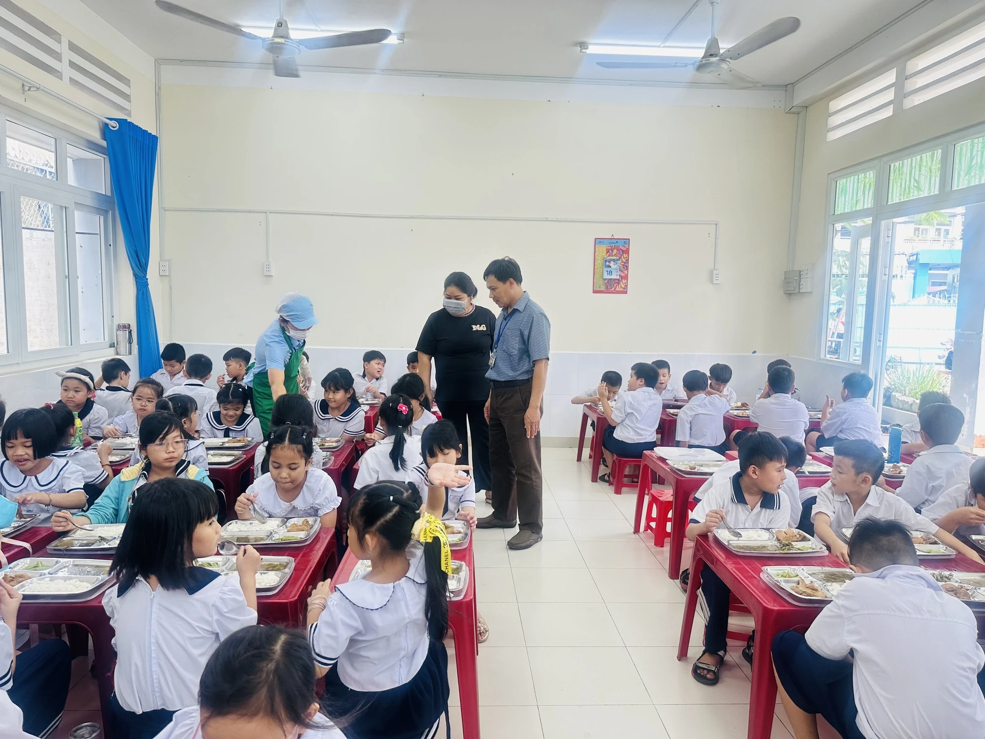 Trường học TP.HCM khuyến khích học sinh chấm điểm bữa ăn bán trú- Ảnh 2. Trường học TP.HCM khuyến khích học sinh chấm điểm bữa ăn bán trú- Ảnh 2.