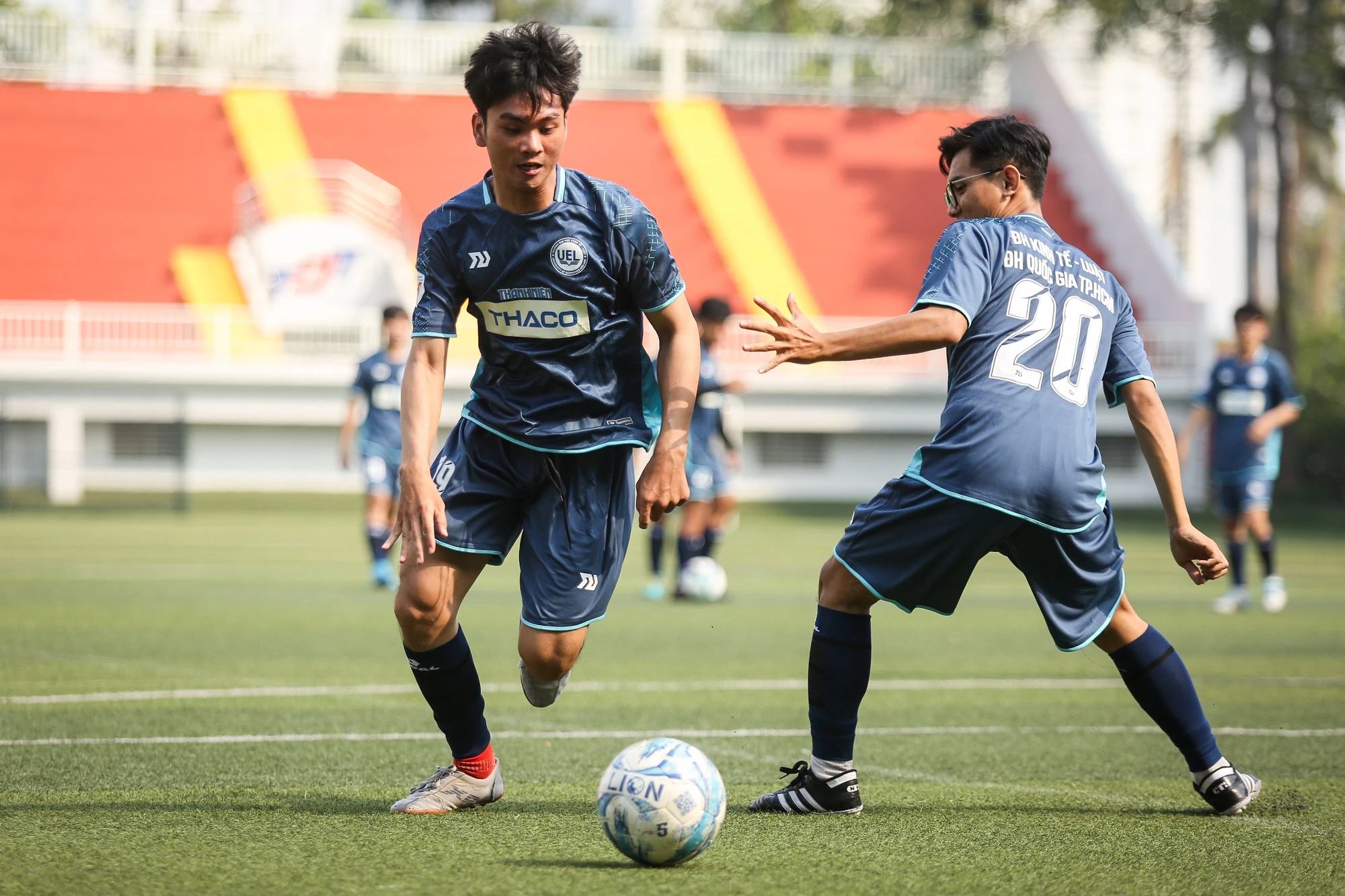Học viện Hàng không Việt Nam vs Trường ĐH Kinh tế - Luật TP.HCM: 'Ngoại binh' Lào tỏa sáng?- Ảnh 2. Học viện Hàng không Việt Nam vs Trường ĐH Kinh tế - Luật TP.HCM: 'Ngoại binh' Lào tỏa sáng?- Ảnh 2.