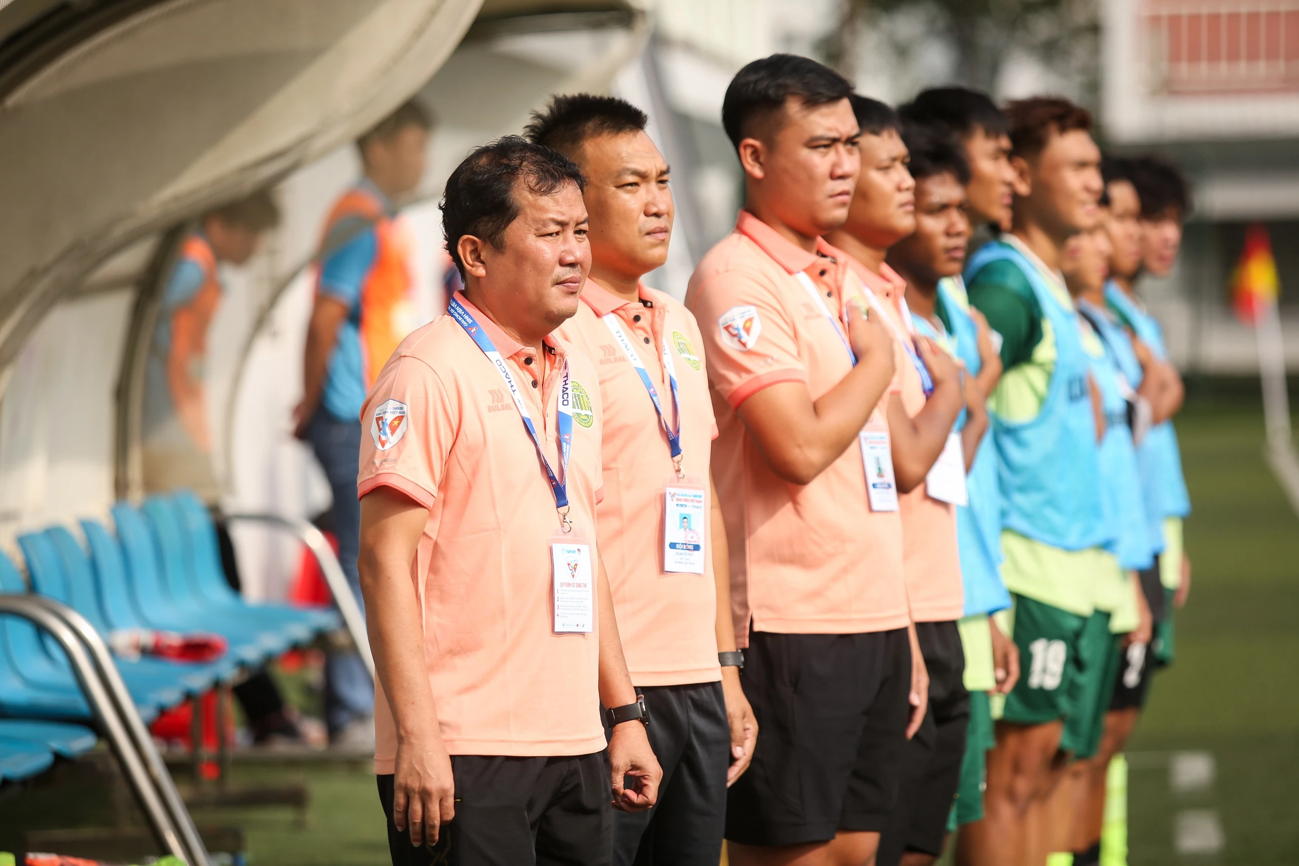 Đội bóng Trường ĐH Nông Lâm TP.HCM 'thay máu' nhưng vẫn gây ấn tượng mạnh- Ảnh 4. Đội bóng Trường ĐH Nông Lâm TP.HCM 'thay máu' nhưng vẫn gây ấn tượng mạnh- Ảnh 4.