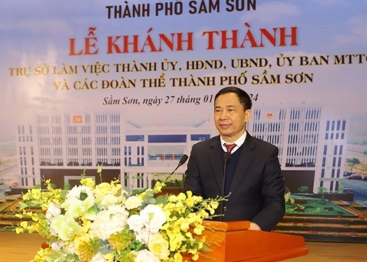 Sự kiện - Thanh Hóa: Cận cảnh trụ sở mới của thành phố Sầm Sơn