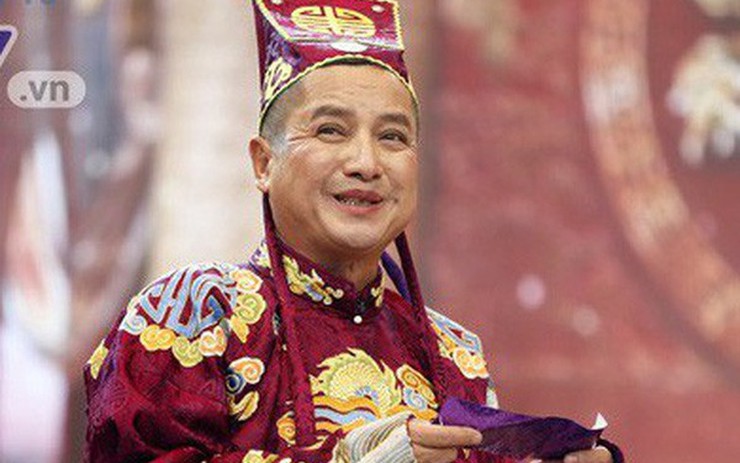 Chitrung-2 - Vietnam.vn NSƯT Chí Trung có cách diễn thoại đặc biệt, nhiều câu thoại gây bão sau khi Táo Quân lên sóng. Ảnh: VTV