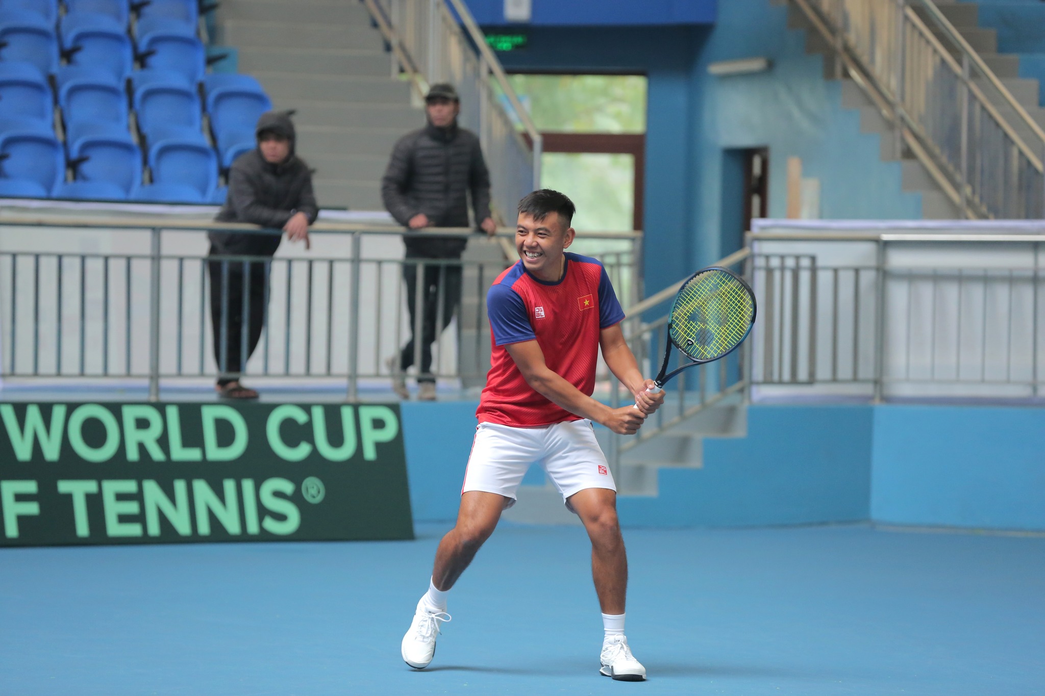 Chờ Lý Hoàng Nam cùng quần vợt Việt Nam vượt thách thức Nam Phi ở Davis Cup- Ảnh 1. Chờ Lý Hoàng Nam cùng quần vợt Việt Nam vượt thách thức Nam Phi ở Davis Cup- Ảnh 1.