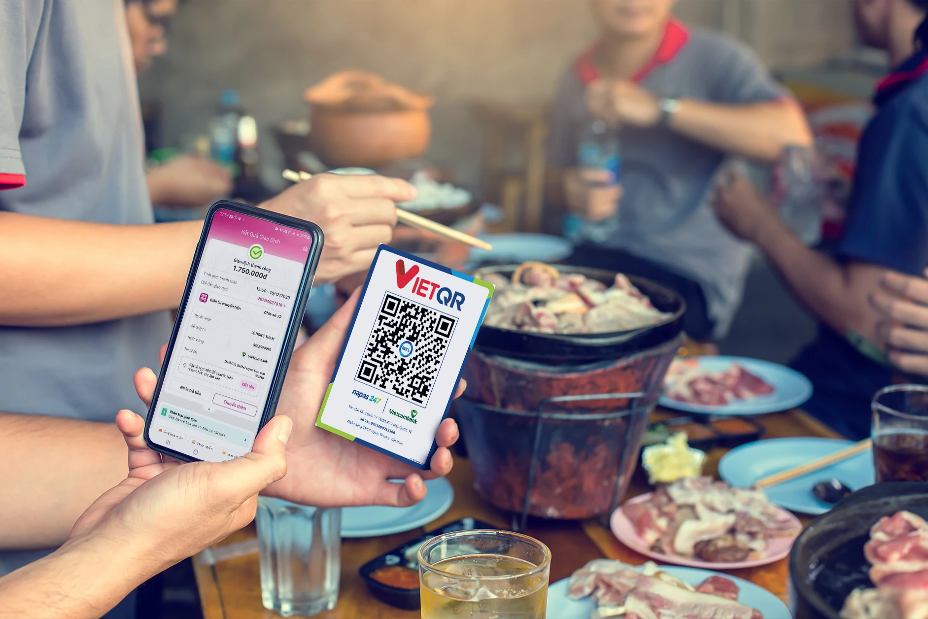 Dùng MoMo quét QR ngân hàng nhận hoàn tiền 1 triệu đồng- Ảnh 1. Dùng MoMo quét QR ngân hàng nhận hoàn tiền 1 triệu đồng- Ảnh 1.