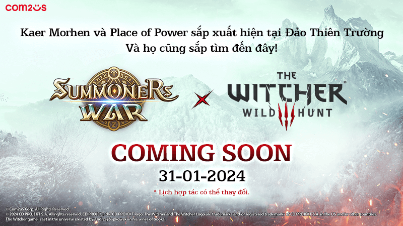 Hé lộ màn hợp tác giữa Summoners War và The Witcher mừng kỷ niệm 10 năm- Ảnh 1. Hé lộ màn hợp tác giữa Summoners War và The Witcher mừng kỷ niệm 10 năm- Ảnh 1.
