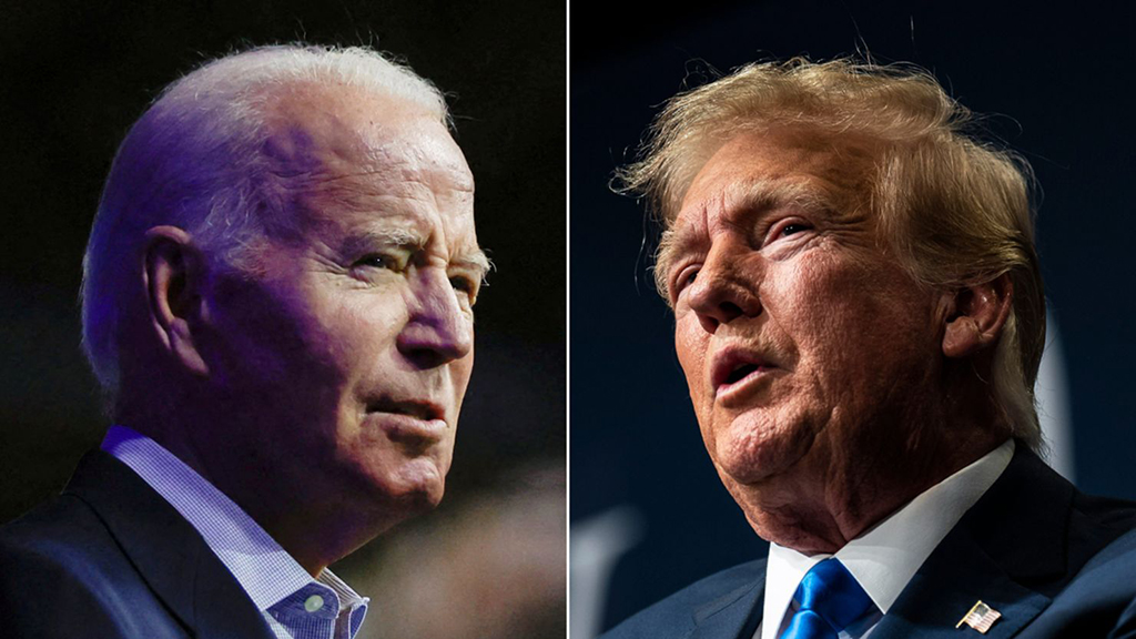 Khẩu chiến Trump - Biden diễn ra kịch liệt trước thềm bầu cử- Ảnh 1. Khẩu chiến Trump - Biden diễn ra kịch liệt trước thềm bầu cử- Ảnh 1.