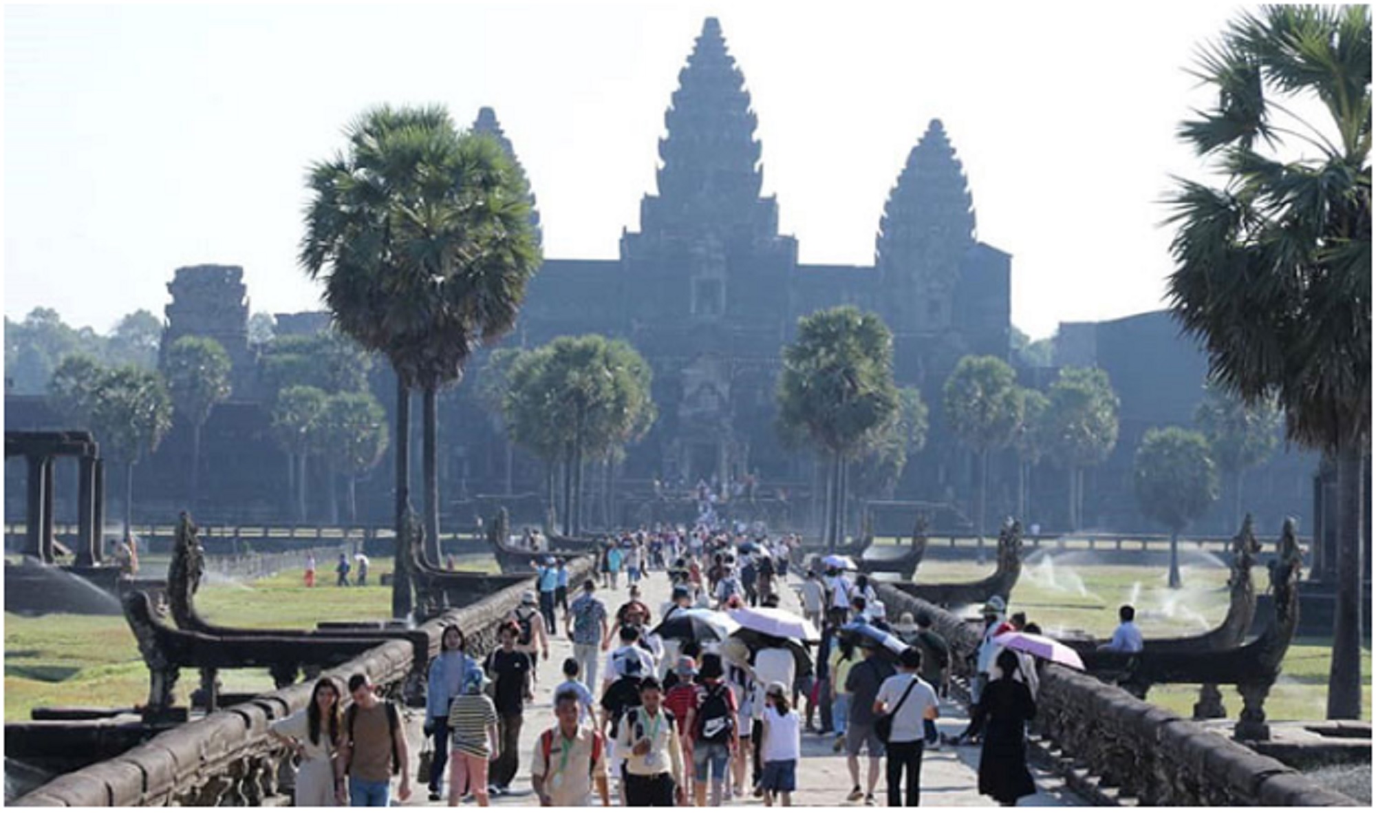 Người Trung Quốc đến Campuchia tăng hơn 400%, vẫn xếp sau du khách Thái Lan, Việt Nam- Ảnh 1. Người Trung Quốc đến Campuchia tăng hơn 400%, vẫn xếp sau du khách Thái Lan, Việt Nam- Ảnh 1.
