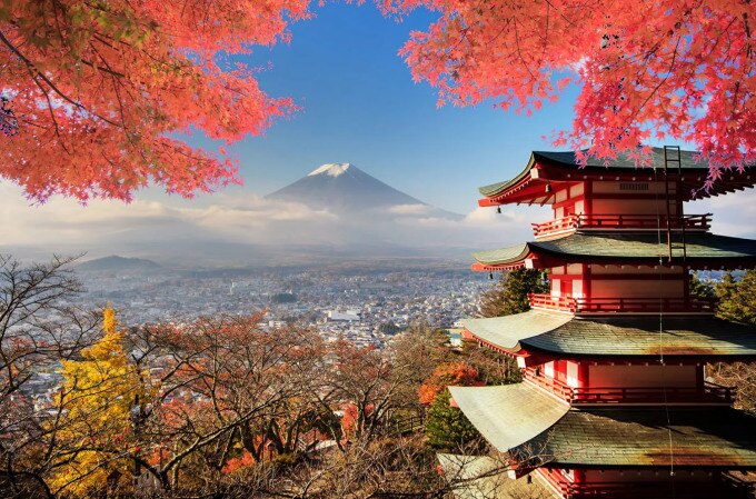 Núi Phú Sĩ Nhật Bản. Ảnh: Adobe Stock