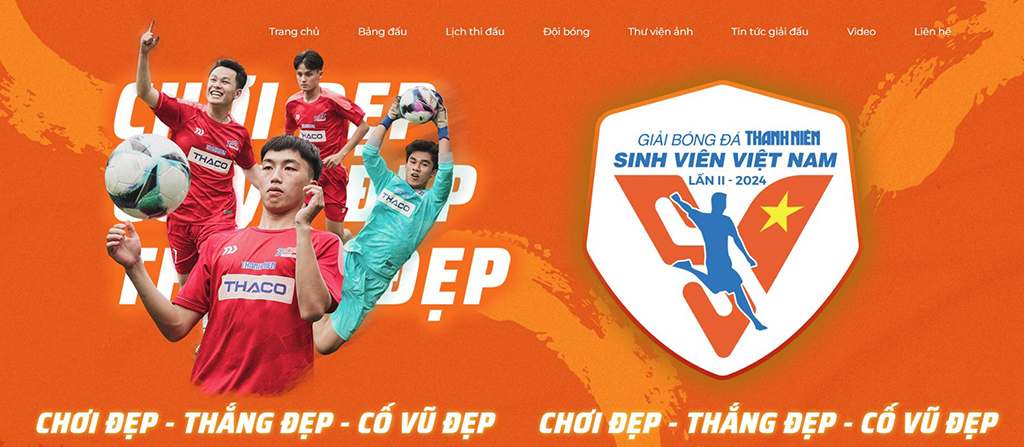 Ra mắt chuyên trang giải bóng đá Thanh Niên sinh viên Việt Nam- Ảnh 1. Ra mắt chuyên trang giải bóng đá Thanh Niên sinh viên Việt Nam- Ảnh 1.