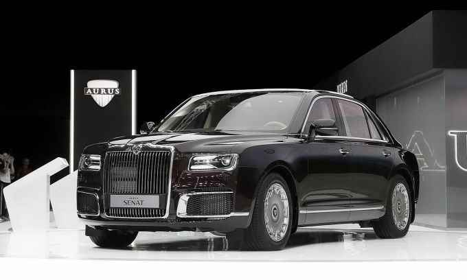 Mẫu Aurus Senat. Ảnh: Aurus