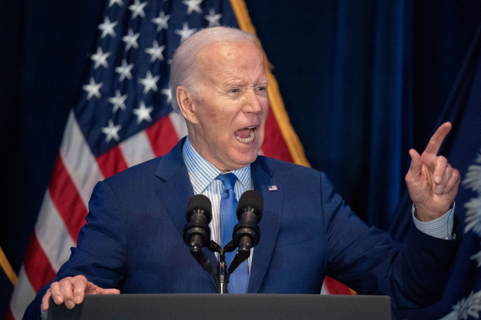 Tổng thống Mỹ Joe Biden tại Nam Carolina ngày 27/1. Ảnh: AFP