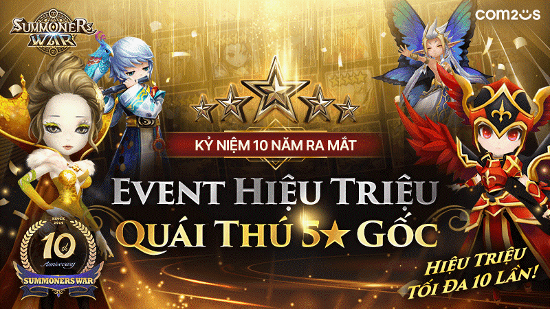 Summoners War khởi động chuỗi siêu sự kiện kỷ niệm 10 năm- Ảnh 1. Summoners War khởi động chuỗi siêu sự kiện kỷ niệm 10 năm- Ảnh 1.