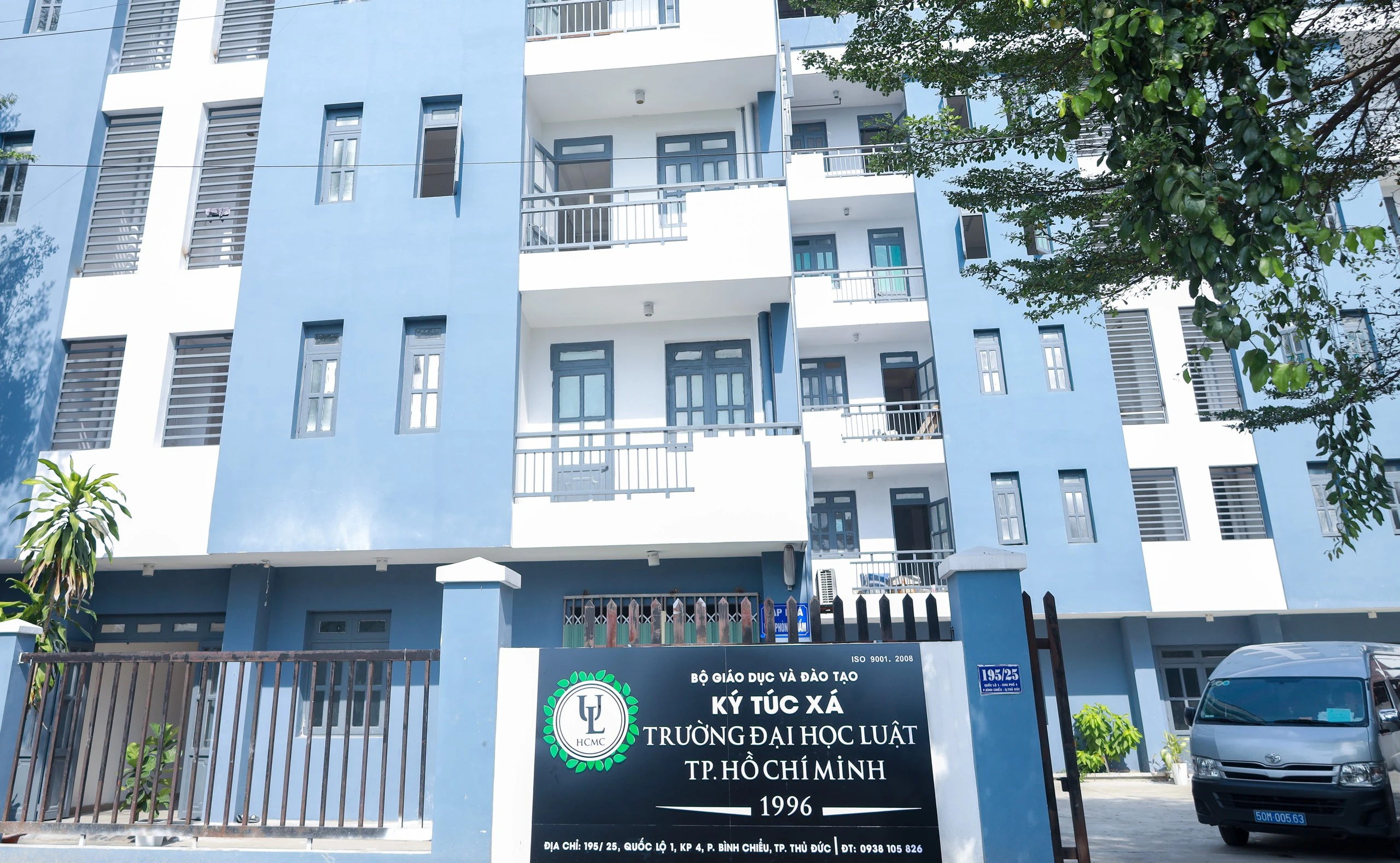 Trường ĐH Luật TP.HCM có ký túc xá đầu tiên cho sinh viên sau 16 năm- Ảnh 1. Trường ĐH Luật TP.HCM có ký túc xá đầu tiên cho sinh viên sau 16 năm- Ảnh 1.