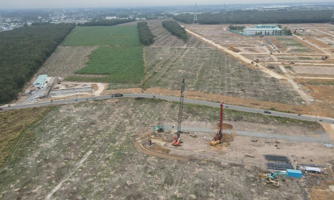 Dự án cao tốc Biên Hoà - Vũng Tàu đi qua địa bàn Đồng Nai. Ảnh: Phước Tuấn