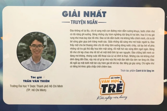 Chàng trai từng học chuyên toán giành nhiều giải thưởng về văn thơ- Ảnh 3. - Vietnam.vn Chàng trai từng học chuyên toán giành nhiều giải thưởng về văn thơ- Ảnh 3.