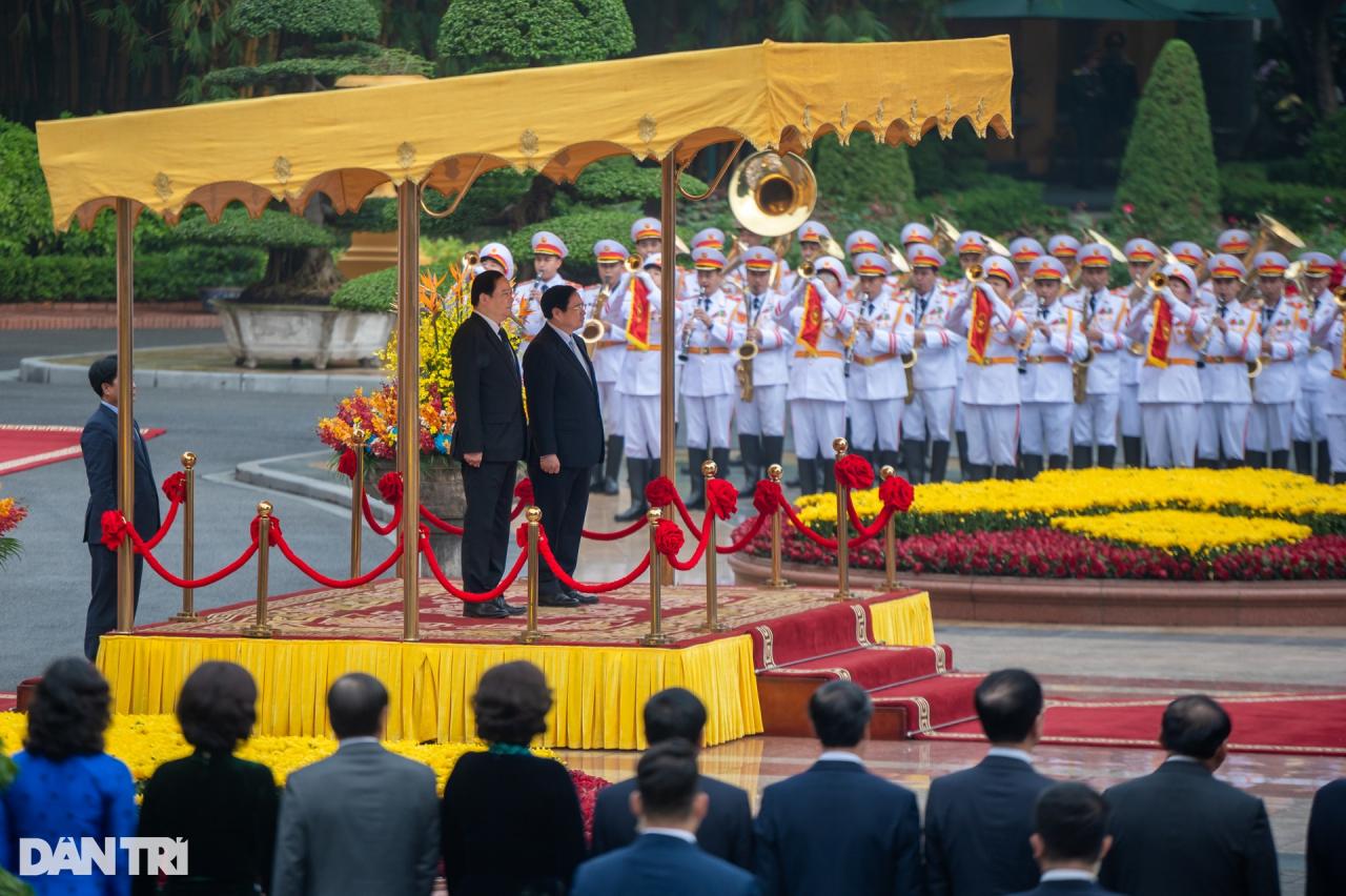 Thủ tướng Phạm Minh Chính chủ trì lễ đón Thủ tướng Lào thăm Việt Nam - 2