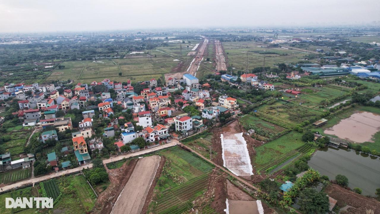 Vành đai 4 Hà Nội thành hình sau 6 tháng thi công - 14 Vành đai 4 Hà Nội thành hình sau 6 tháng thi công - 14