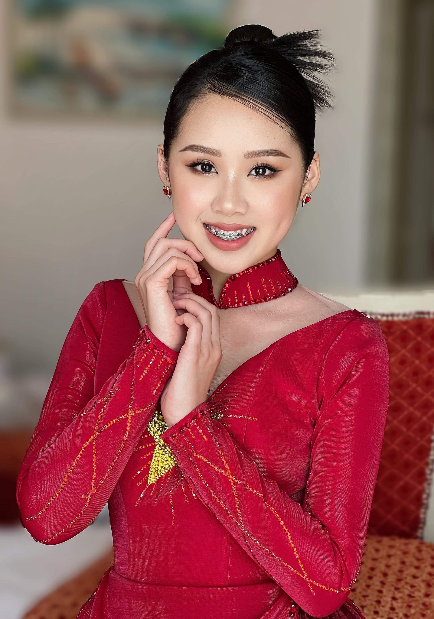 Nữ sinh 14 tuổi đại diện của Việt Nam đăng quang Á hậu Miss Eco Teen tại Ai Cập - Ảnh 8. Nữ sinh 14 tuổi đại diện của Việt Nam đăng quang Á hậu Miss Eco Teen tại Ai Cập - Ảnh 8.