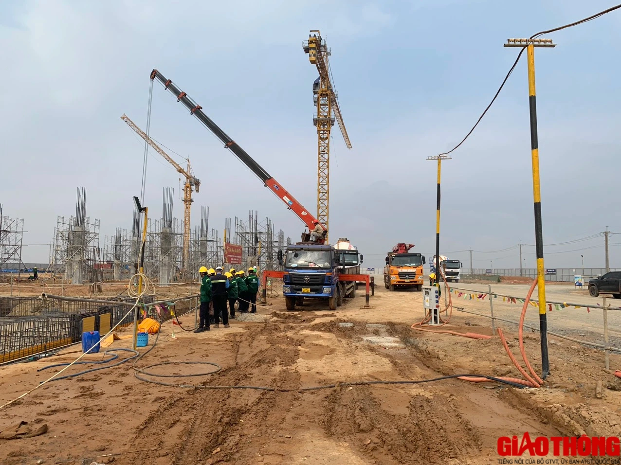 Đón giao thừa ở đại công trường sân bay Long Thành- Ảnh 13. Đón giao thừa ở đại công trường sân bay Long Thành- Ảnh 13.