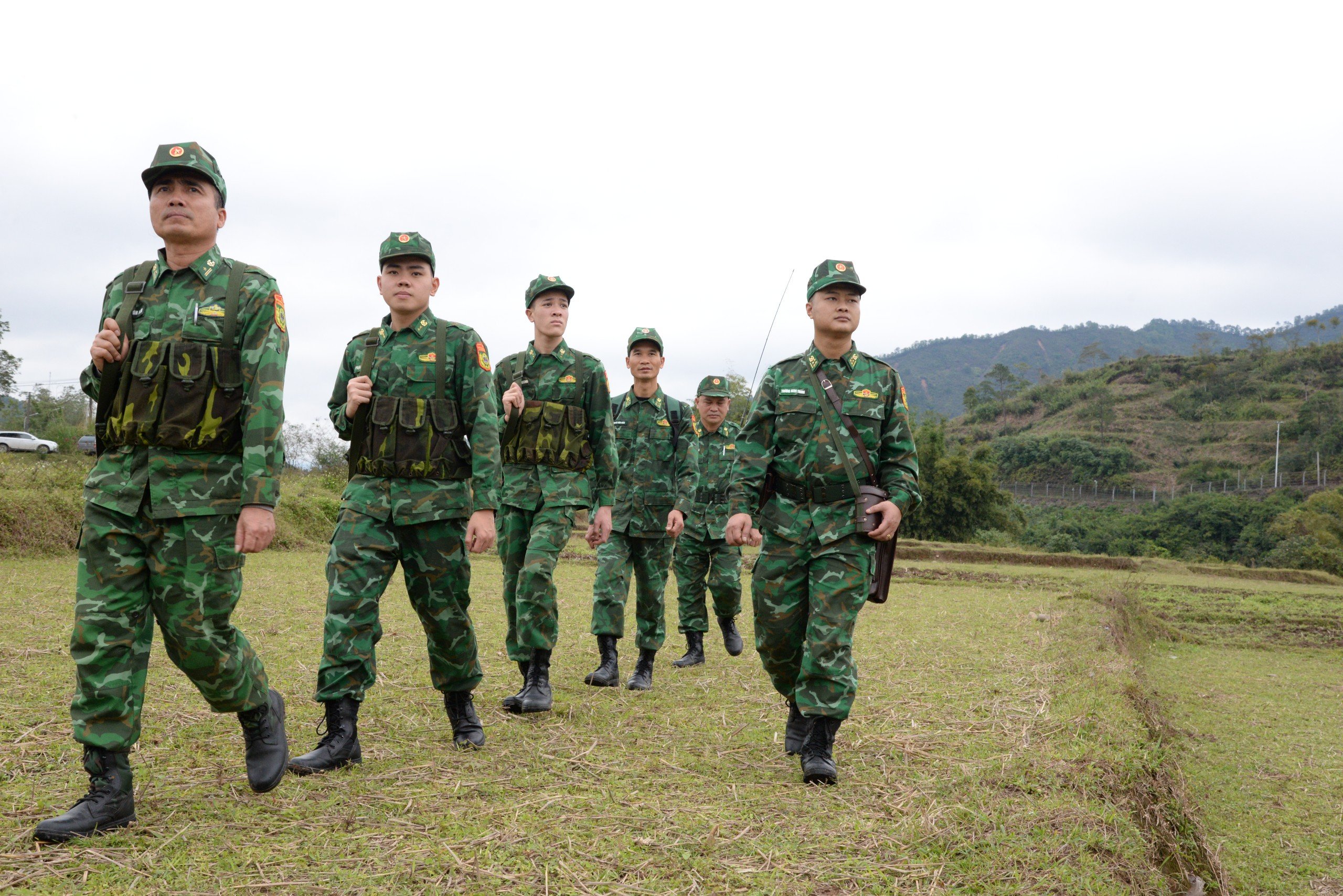 Lính biên phòng xuyên Tết bảo vệ biên cương - Ảnh 2. Lính biên phòng xuyên Tết bảo vệ biên cương - Ảnh 2.