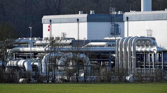 Kho khí đốt Astora ở Rehden, Đức, ngày 16/3/2022. Ảnh: Reuters