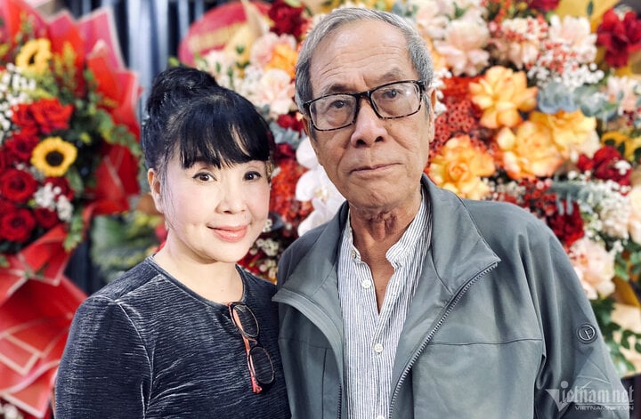 NSND Lan Hương và NSƯT Tất Bình đã đồng hành với nhau gần 40 năm.