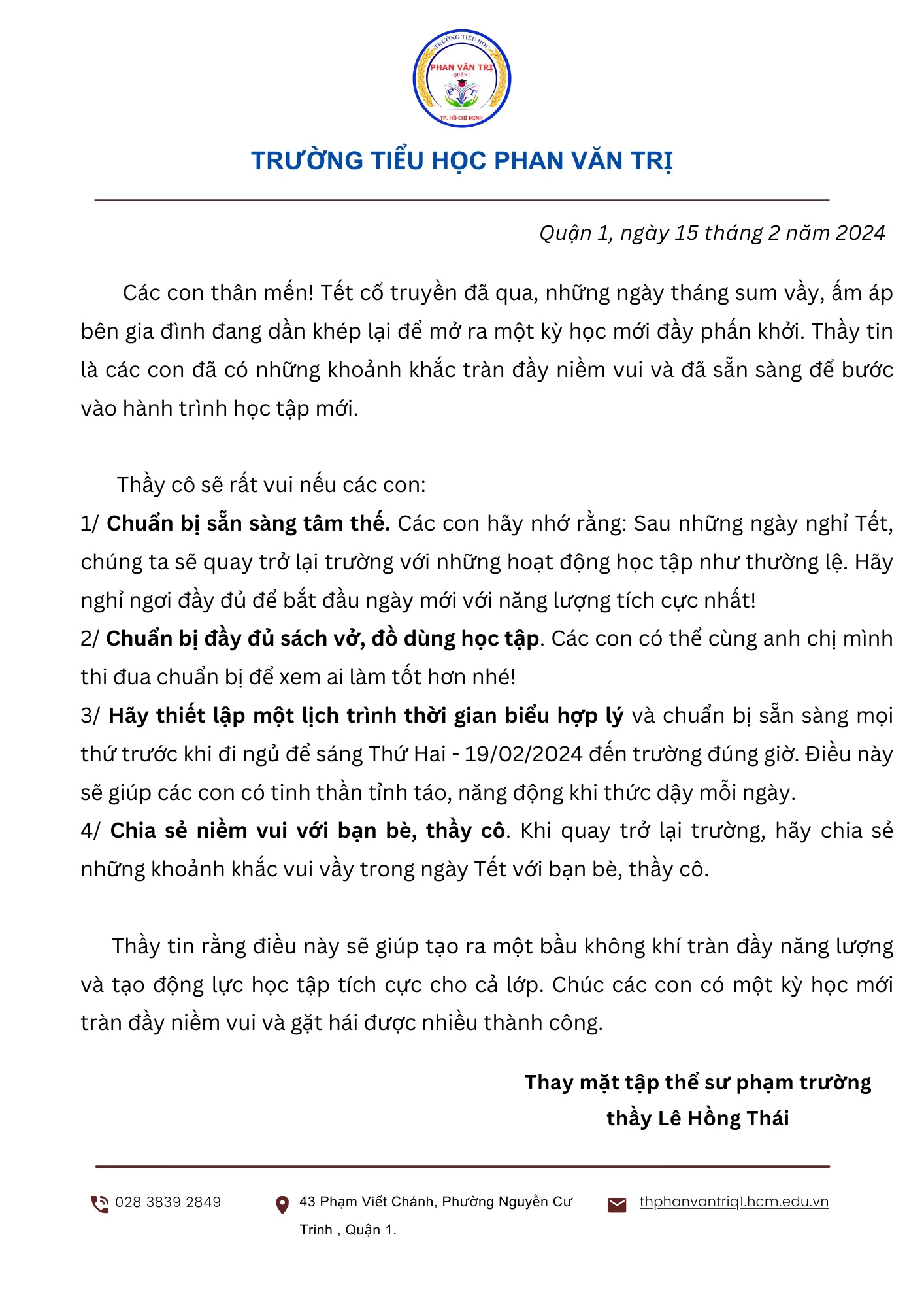 Tiến sĩ tâm lý hướng dẫn học sinh sớm bắt nhịp việc học sau tết- Ảnh 3. Tiến sĩ tâm lý hướng dẫn học sinh sớm bắt nhịp việc học sau tết- Ảnh 3.