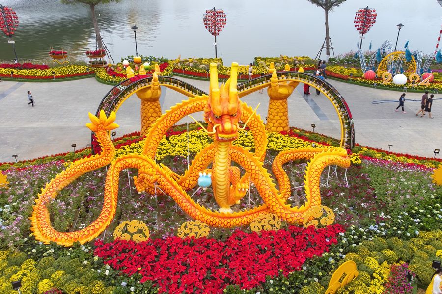 Đà Nẵng: Tận dụng các tượng linh vật rồng trang trí công viên cảnh quan- Ảnh 3. Đà Nẵng: Tận dụng các tượng linh vật rồng trang trí công viên cảnh quan- Ảnh 3.