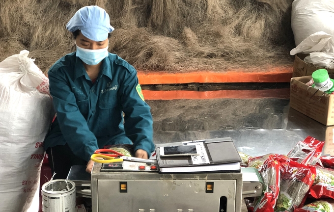 2-181245_101.jpg HTX miến Việt Cường đẩy mạnh sản xuất để kịp phục vụ cho nhu cầu của thị trường Tết Nguyên đán Giáp Thìn 2024. Ảnh: Phạm Hiếu.