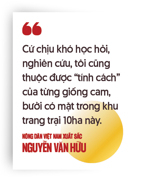 Nông dân Việt Nam xuất sắc Nguyễn Văn Hữu: "Cãi" cả họ phá vải thiều trồng bưởi và khu vườn hạnh phúc- Ảnh 2. Nông dân Việt Nam xuất sắc Nguyễn Văn Hữu: "Cãi" cả họ phá vải thiều trồng bưởi và khu vườn hạnh phúc- Ảnh 2.