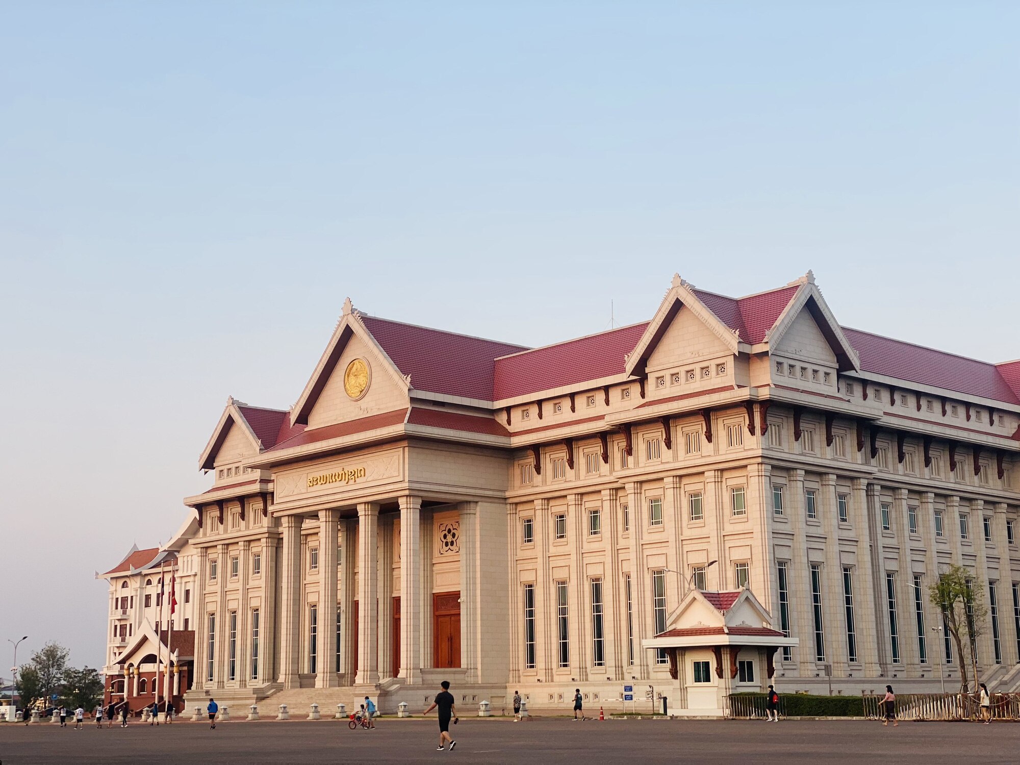 Nhà Quốc hội Lào.
