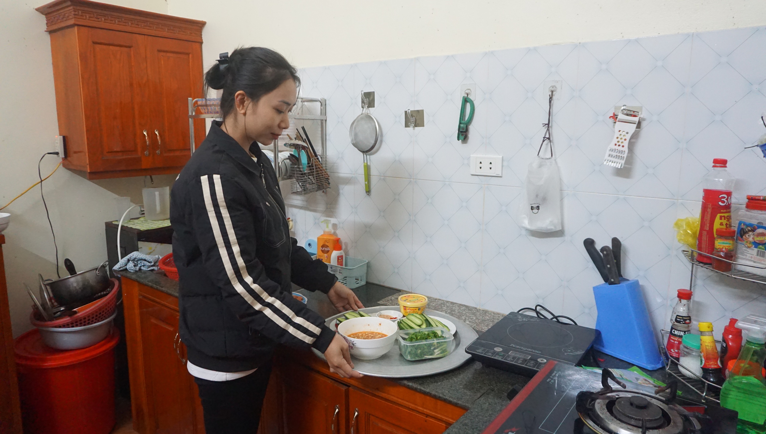 Hai chị em tình nguyện nhập ngũ- Ảnh 3. Hai chị em tình nguyện nhập ngũ- Ảnh 3.