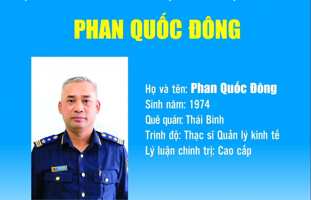 Infographics: Quá trình công tác của tân Phó Cục trưởng Cục Điều tra chống buôn lậu Phan Quốc Đông