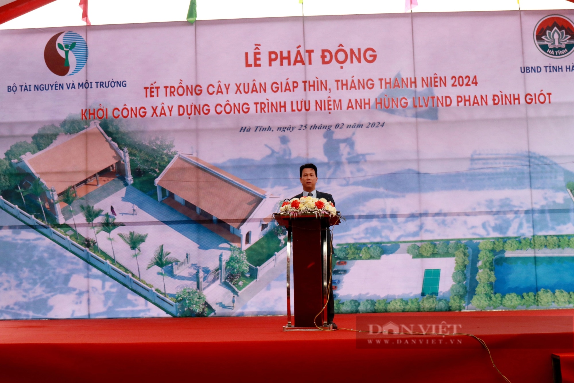 Bộ Tài nguyên và Môi trường trồng 120.000 cây phi lao chắn sóng, khởi công xây dựng nhà lưu niệm Anh hùng Phan Đình Giót- Ảnh 3.