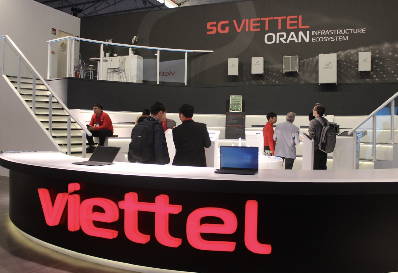 Hệ sinh thái 5G O-Ran tại gian hàng Viettel Hệ sinh thái 5G O-Ran tại gian hàng Viettel