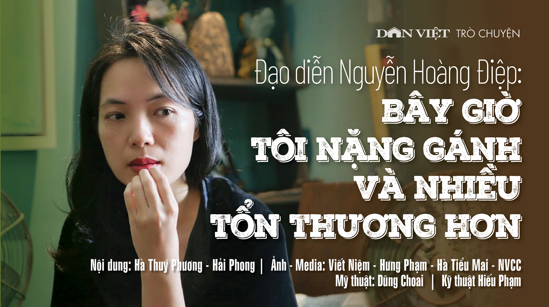 Đón đọc 7h30 thứ Hai (24/1/2022) - Đạo diễn Nguyễn Hoàng Điệp: Bây giờ tôi nặng gánh và nhiều tổn thương hơn - Ảnh 1. Đón đọc 7h30 thứ Hai (24/1/2022) - Đạo diễn Nguyễn Hoàng Điệp: Bây giờ tôi nặng gánh và nhiều tổn thương hơn - Ảnh 1.