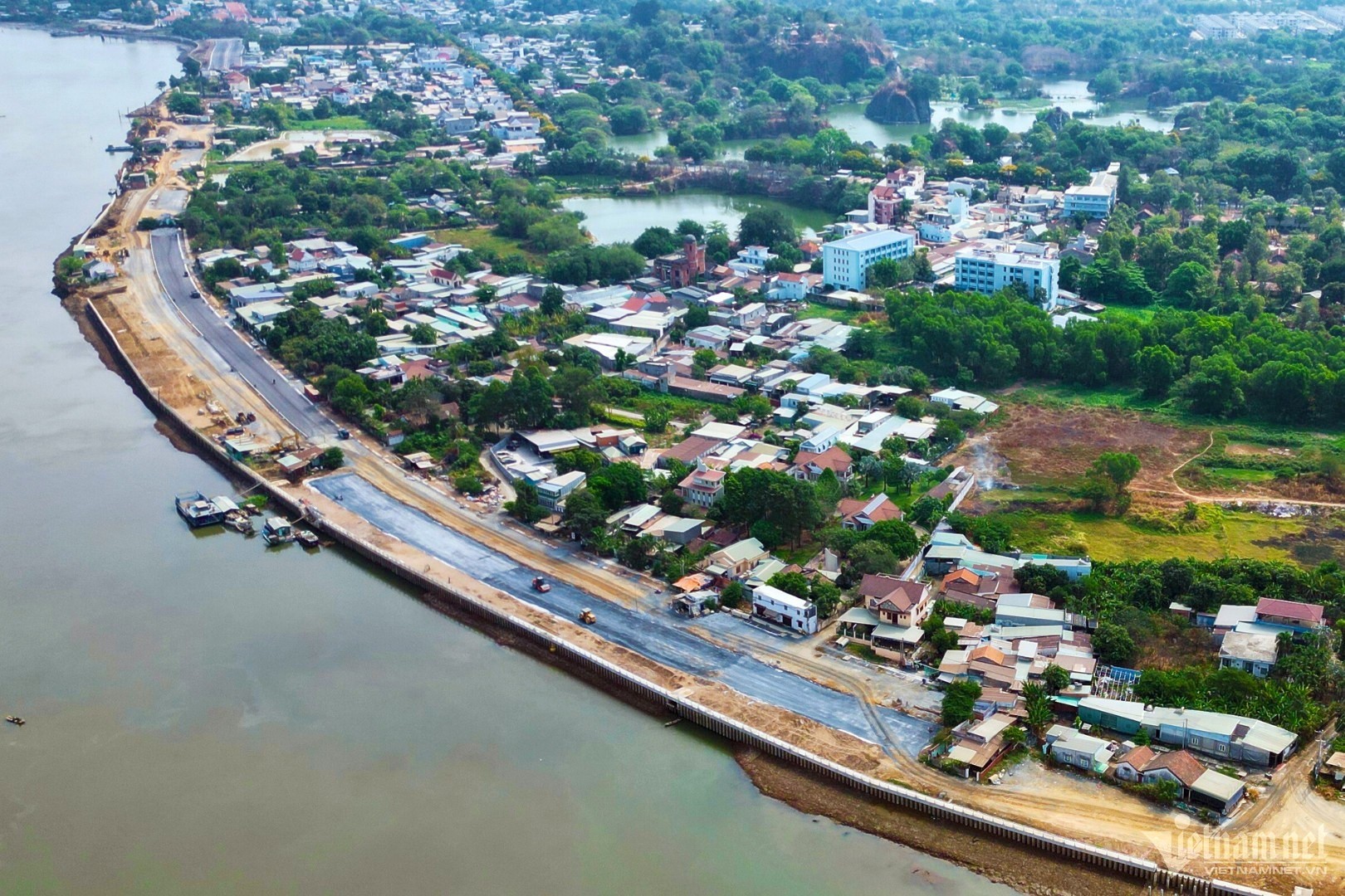 Diện mạo tuyến đường ven sông Đồng Nai gần 2.000 tỷ sắp hoàn thành ảnh 5