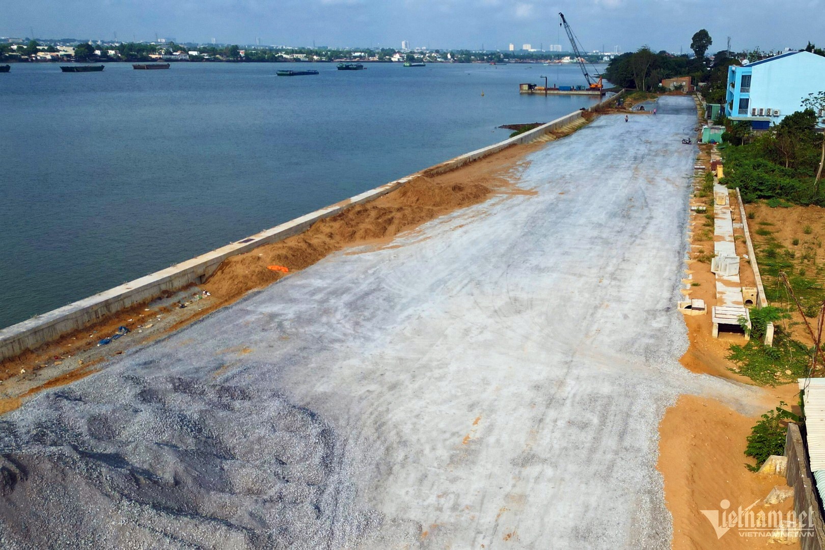 Diện mạo tuyến đường ven sông Đồng Nai gần 2.000 tỷ sắp hoàn thành ảnh 9