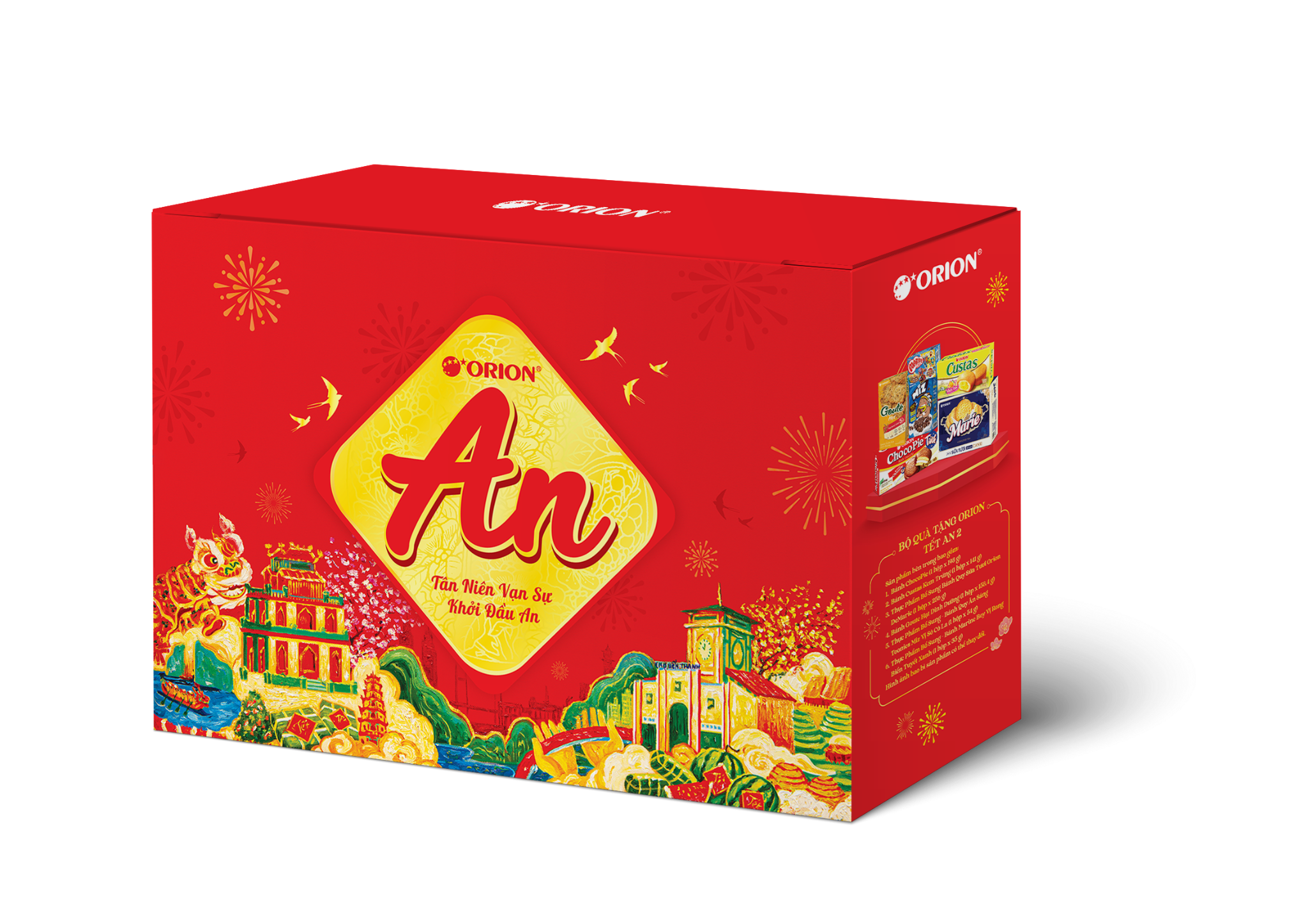 Bộ quà tặng từ Orion trở thành "cánh tay" đắc lực giúp chị em chu toàn ngày Tết
- Ảnh 3. Bộ quà tặng từ Orion trở thành "cánh tay" đắc lực giúp chị em chu toàn ngày Tết
- Ảnh 3.