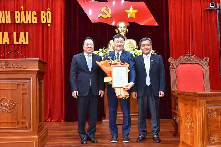 Tân Phó chủ tịch UBND tỉnh Gia Lai là Tiến sĩ 41 tuổi- Ảnh 1.