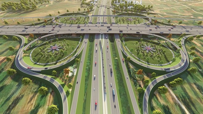 Hà Nội thi đua đẩy nhanh tiến độ dự án Vành đai 4 Vùng Thủ đô- Ảnh 1. Hà Nội thi đua đẩy nhanh tiến độ dự án Vành đai 4 Vùng Thủ đô- Ảnh 1.