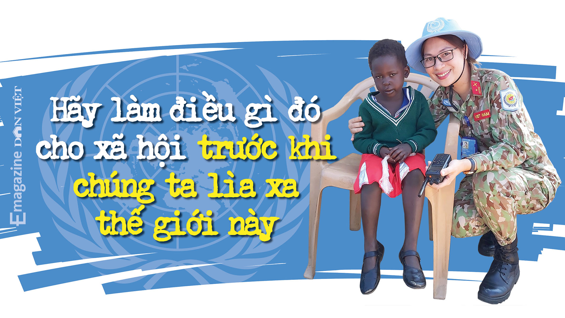Trung tá Nguyễn Thị Minh Phương: “Miss Việt Nam” nơi vùng chiến sự - Ảnh 1. Trung tá Nguyễn Thị Minh Phương: “Miss Việt Nam” nơi vùng chiến sự - Ảnh 1.