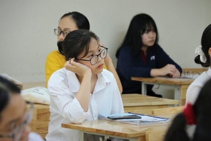 Nhiều trường tư ở Hà Nội tổ chức thi tuyển sinh lớp 10. (Ảnh minh họa)
