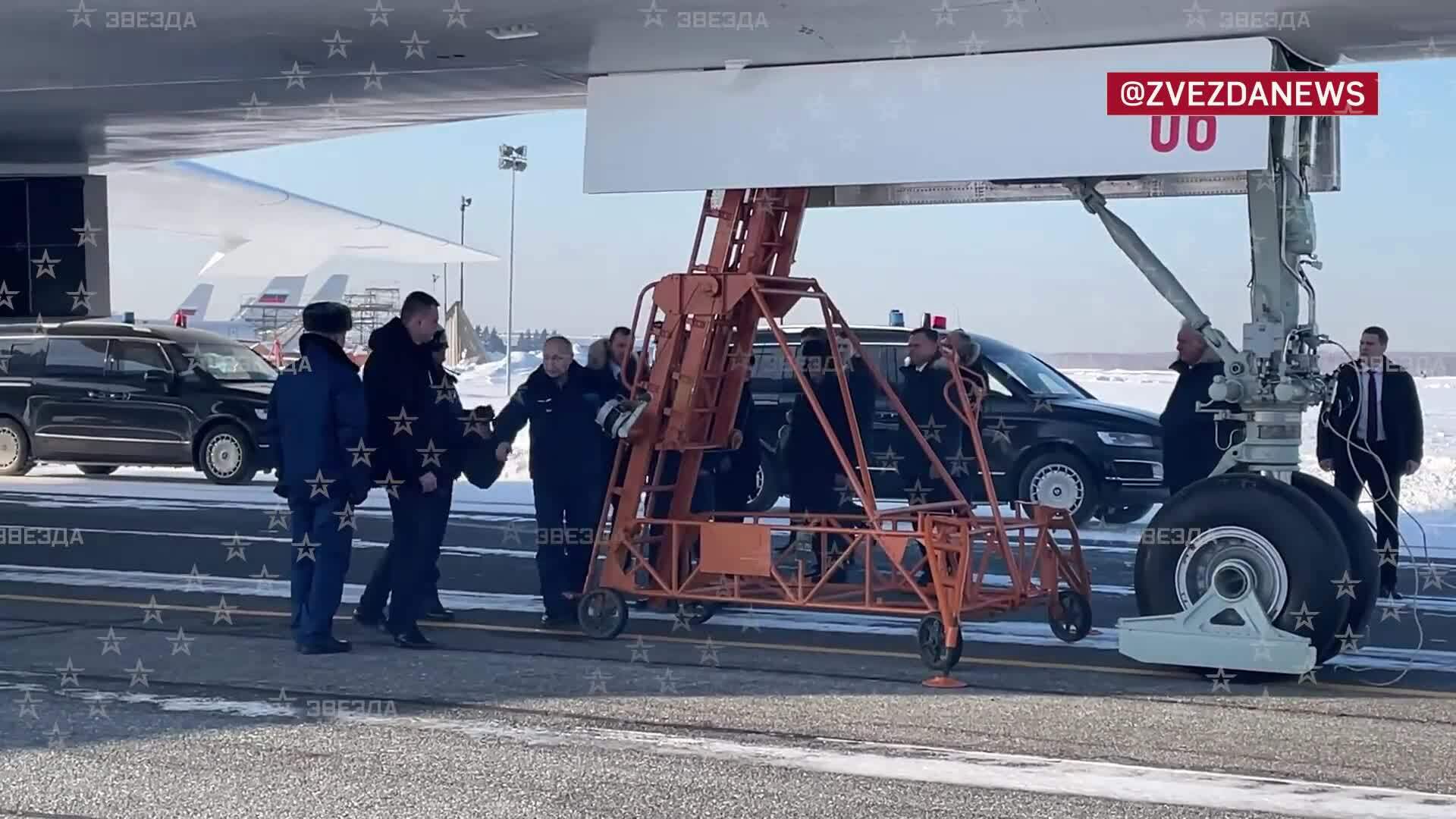 Ông Putin bay cùng phi hành đoàn trên oanh tạc cơ Tu-160